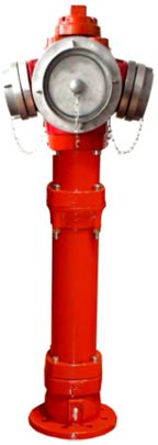 EFEKT hydrant nadziemny DN100 pojedyncze zamknięcie TYP C ŁAMANY
