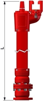 EFEKT S.A. Hydrant podziemny kulowy DN80