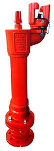 EFEKT effet armatrure undeground fire hydrant DN 100 en 14339 ball shut-off double closing Portable Fire Hydrant with Approval Certificate