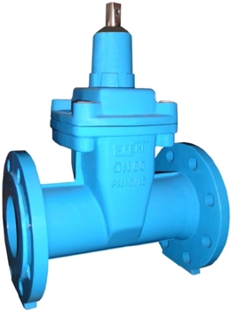 EFEKT SA. Gate Valve F5 Factory direct manufacturer polish manufacturer of valves made of cast iron ductile pn16 clear opening CE approved certificated stainless steel spindle